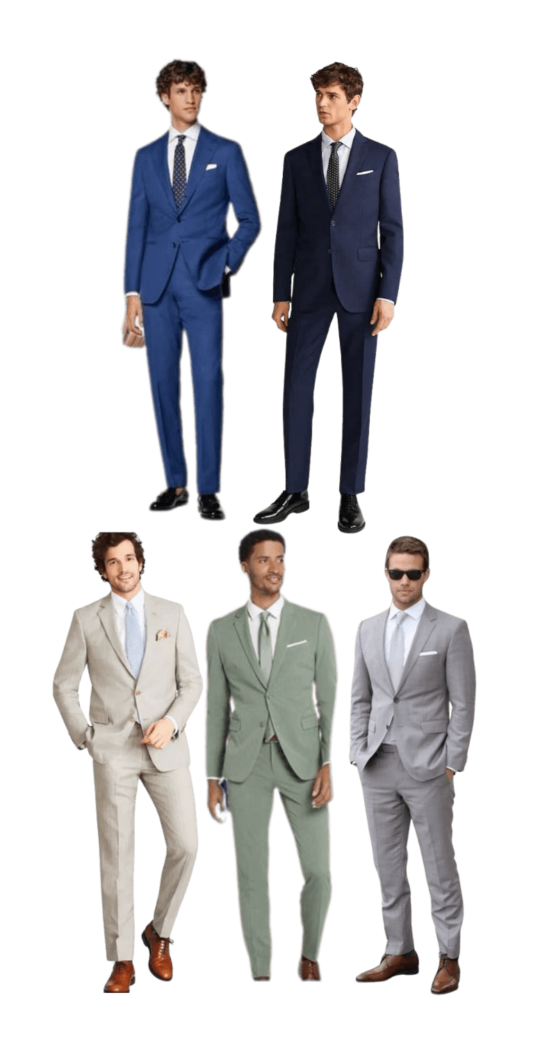 Gentlemen wedding attire reference