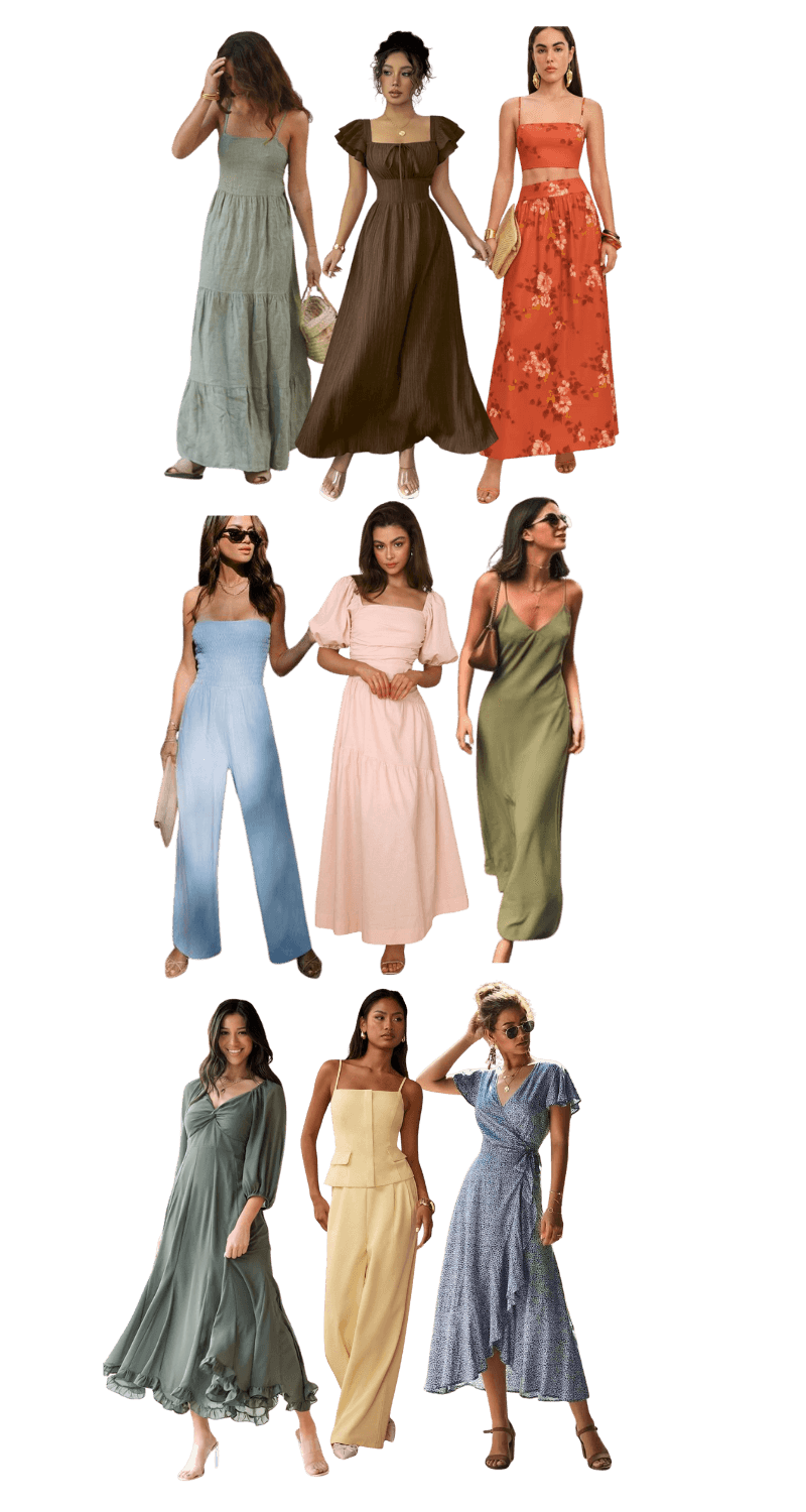 Ladies attire reference